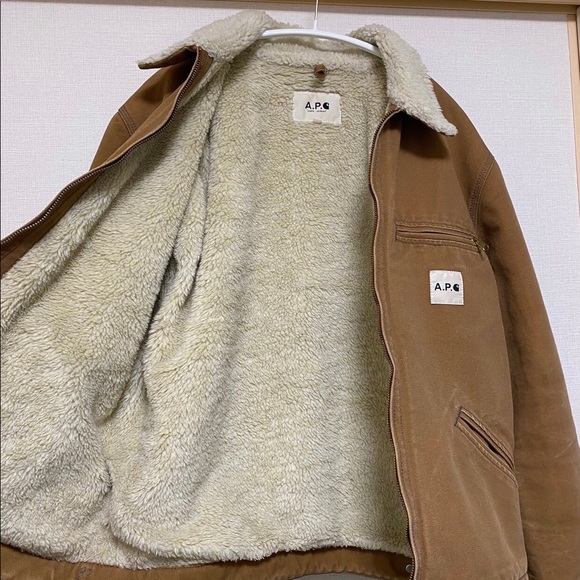 APC x Carhartt Brown Detroit Jacket 2011 - Picture 3 of 9